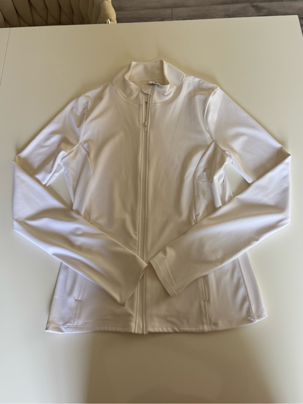 White Victoria's Secret Pink Athletic Jacket